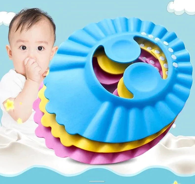 Visière chapeau pour douche bébé I ShampooCap™ - Happy Babysh