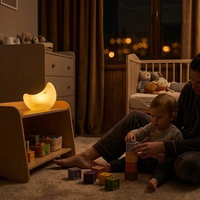 Veilleuse bébé chaleureux pour la chambre de votre enfant