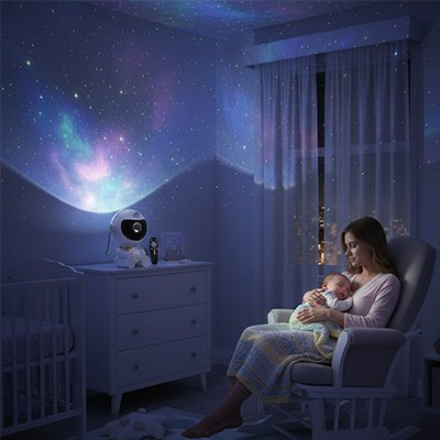 Veilleuse projection astronaute rituel dodo