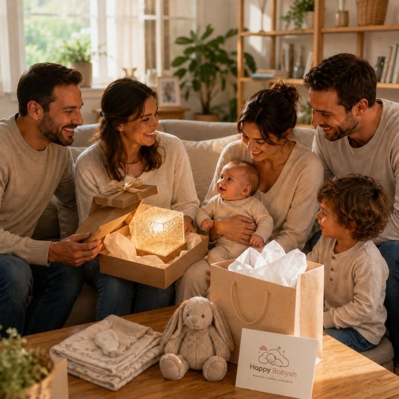 veilleuse projection vague océan cadeau de naissance